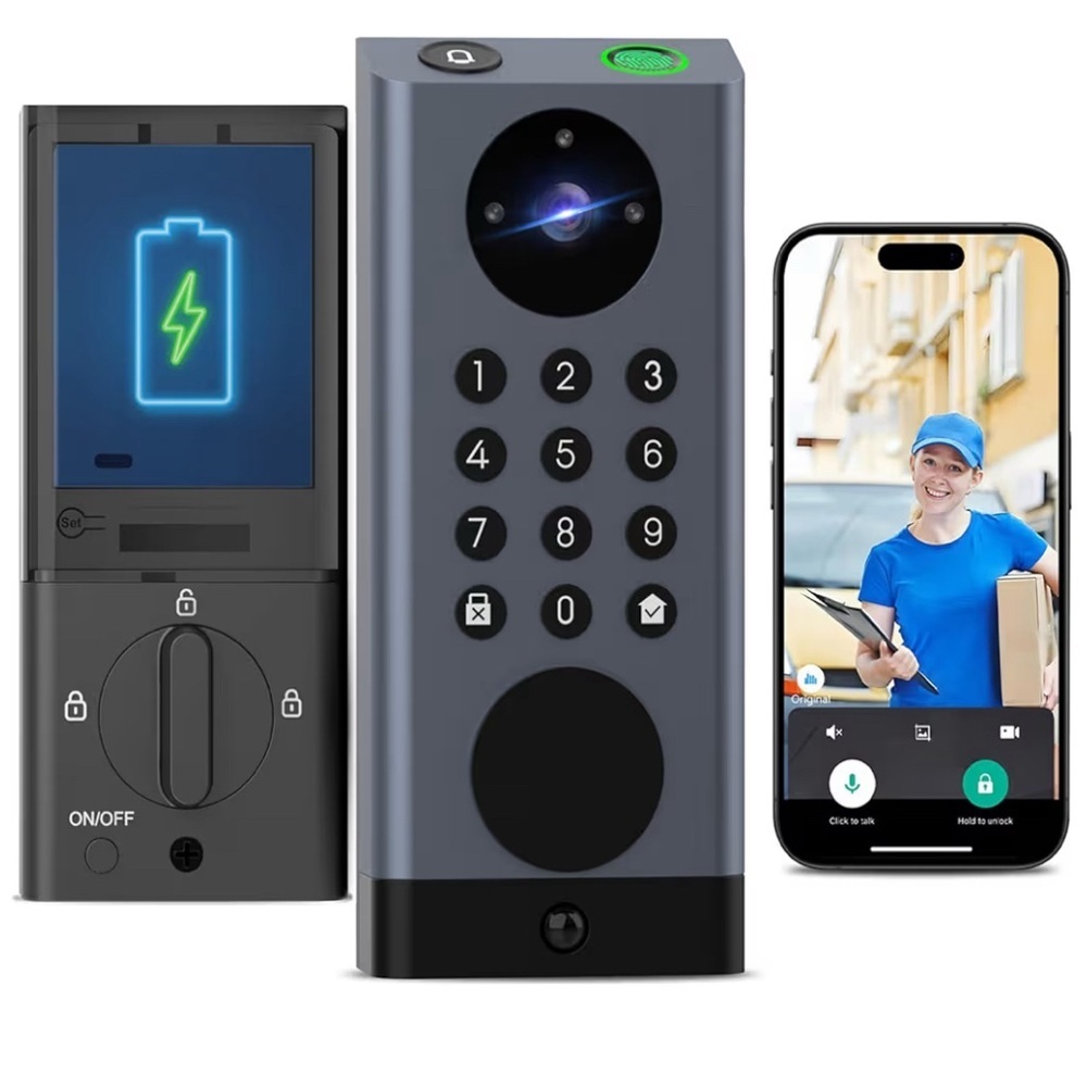 Smart Door Lock with Keypad and App Control 024